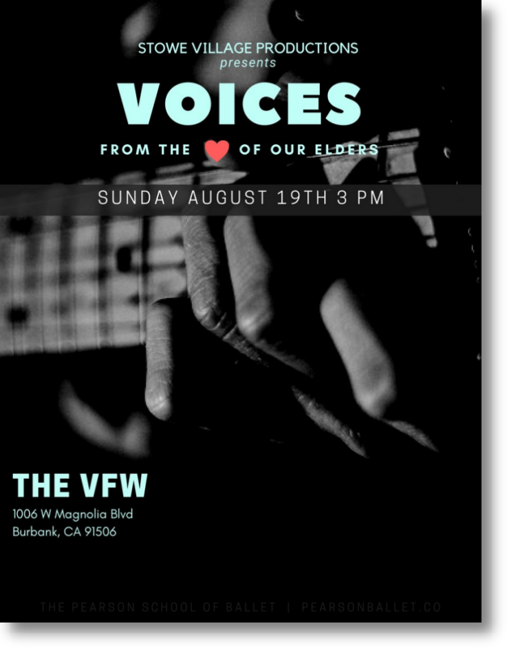 Voices Show flier